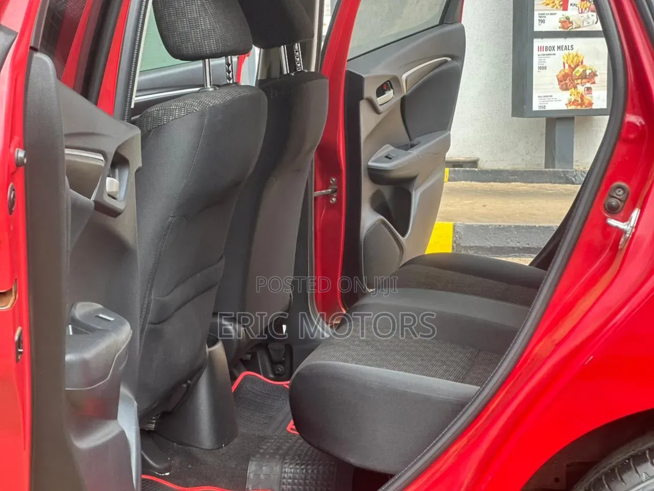 Honda Fit 2017 Red