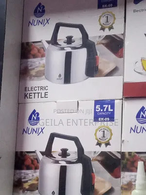 Electric Kettle 5.7l Nunix