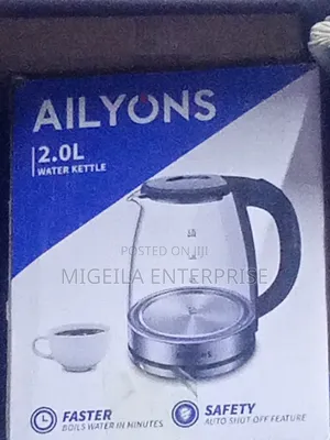Glass Water Kettle 2l