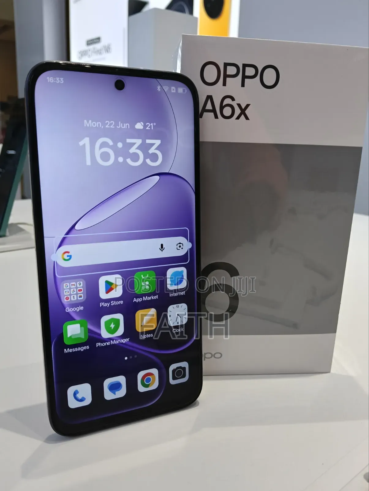 New Oppo A6x 128 GB Purple