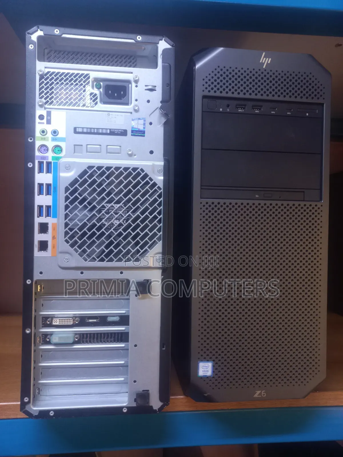 Desktop Computer HP Z6 G4 32GB Intel Xeon HDD+SSD 256GB