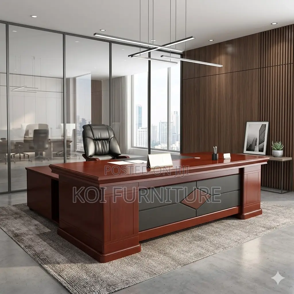 Office Desk; 1.8 Meters Executive President Desk