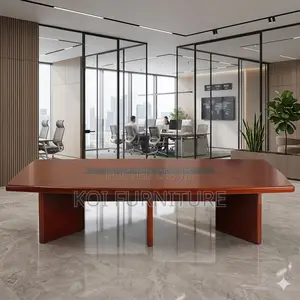 Boardroom Table; Executive 3 Meters Mahogany Office Boardrooom Table