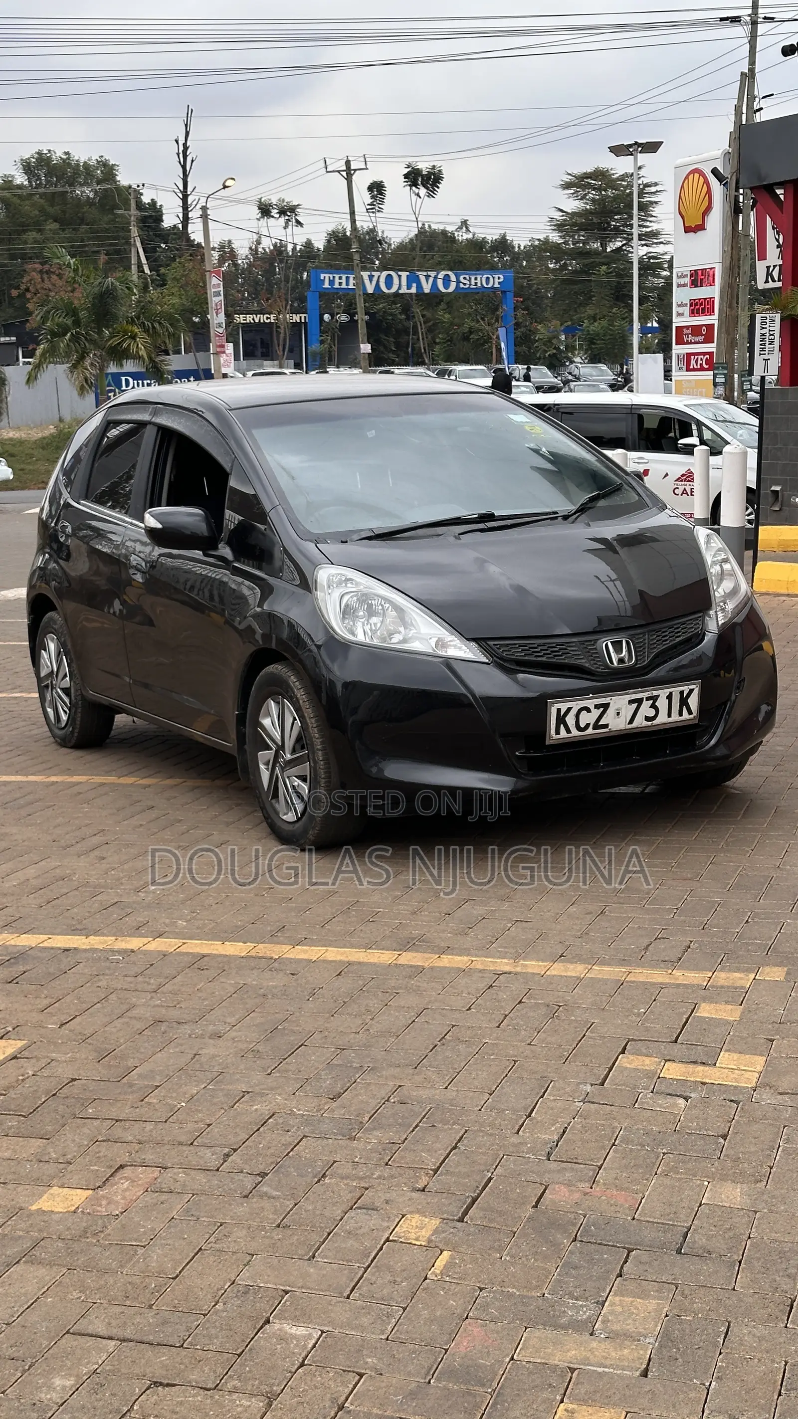 Honda Fit 2012 Black