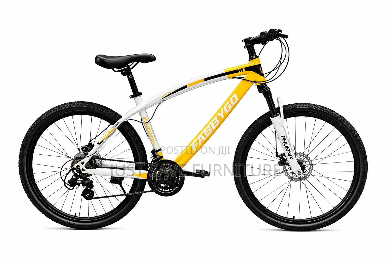 Fabbygo Mountain Bike 26 Inch – Disc Brakes, Multi-speed Bicycle