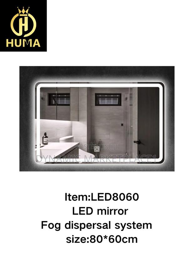 Led Mirror Fog Dispersal System