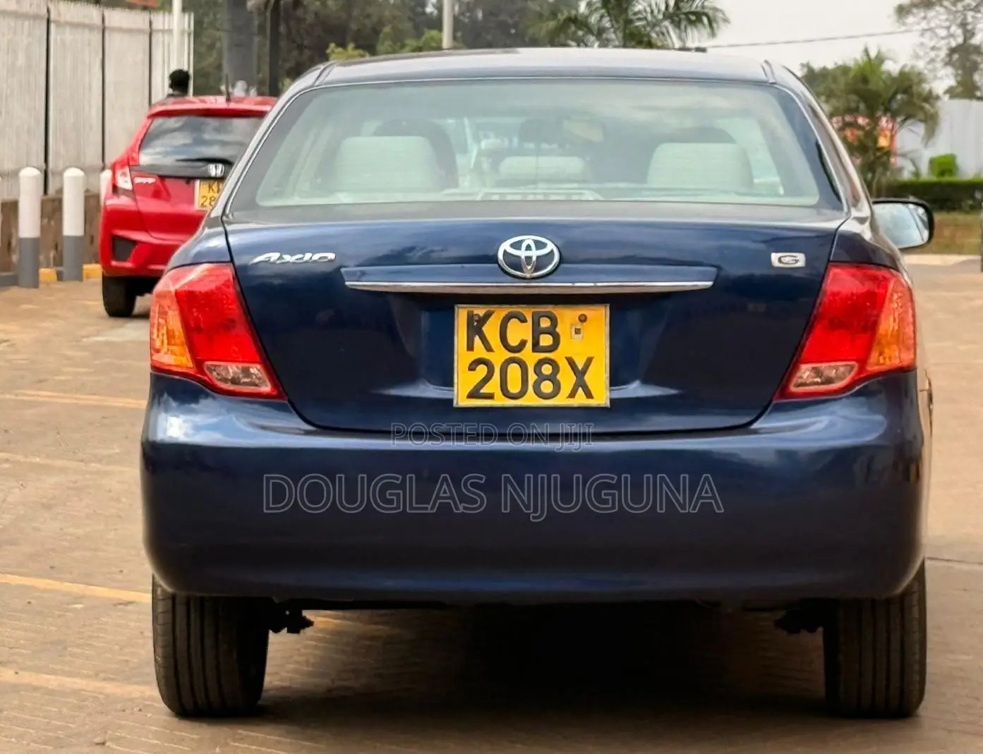 Toyota Axio 2007 Blue