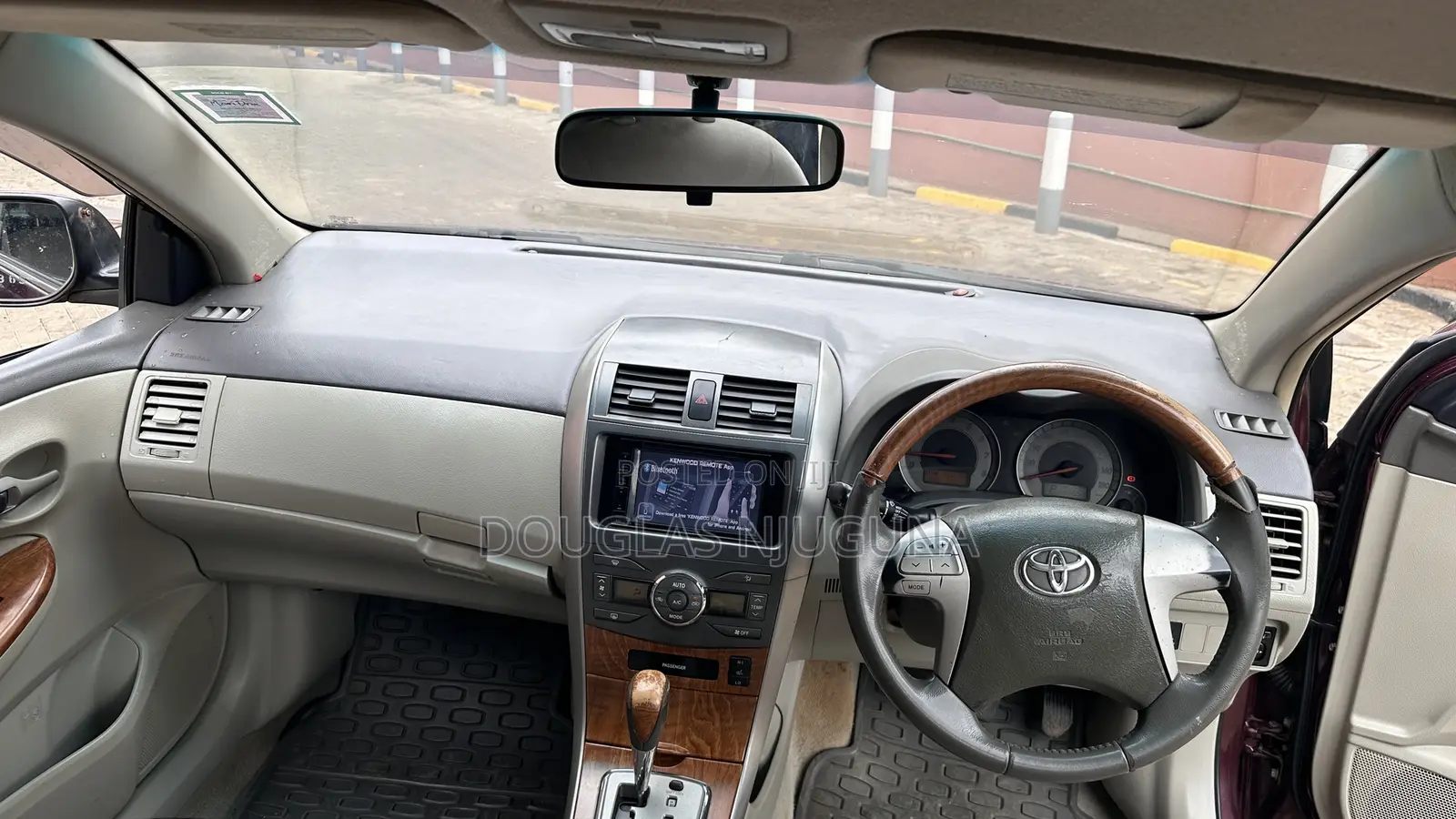 Toyota Axio 2011 Maroon