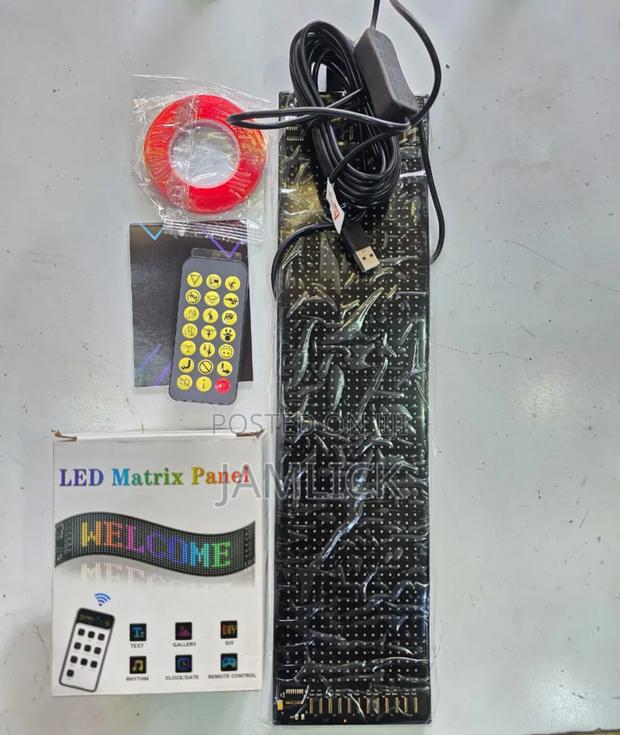 ‘Welcome’ Led Matrix Panel 16×64 - Eg