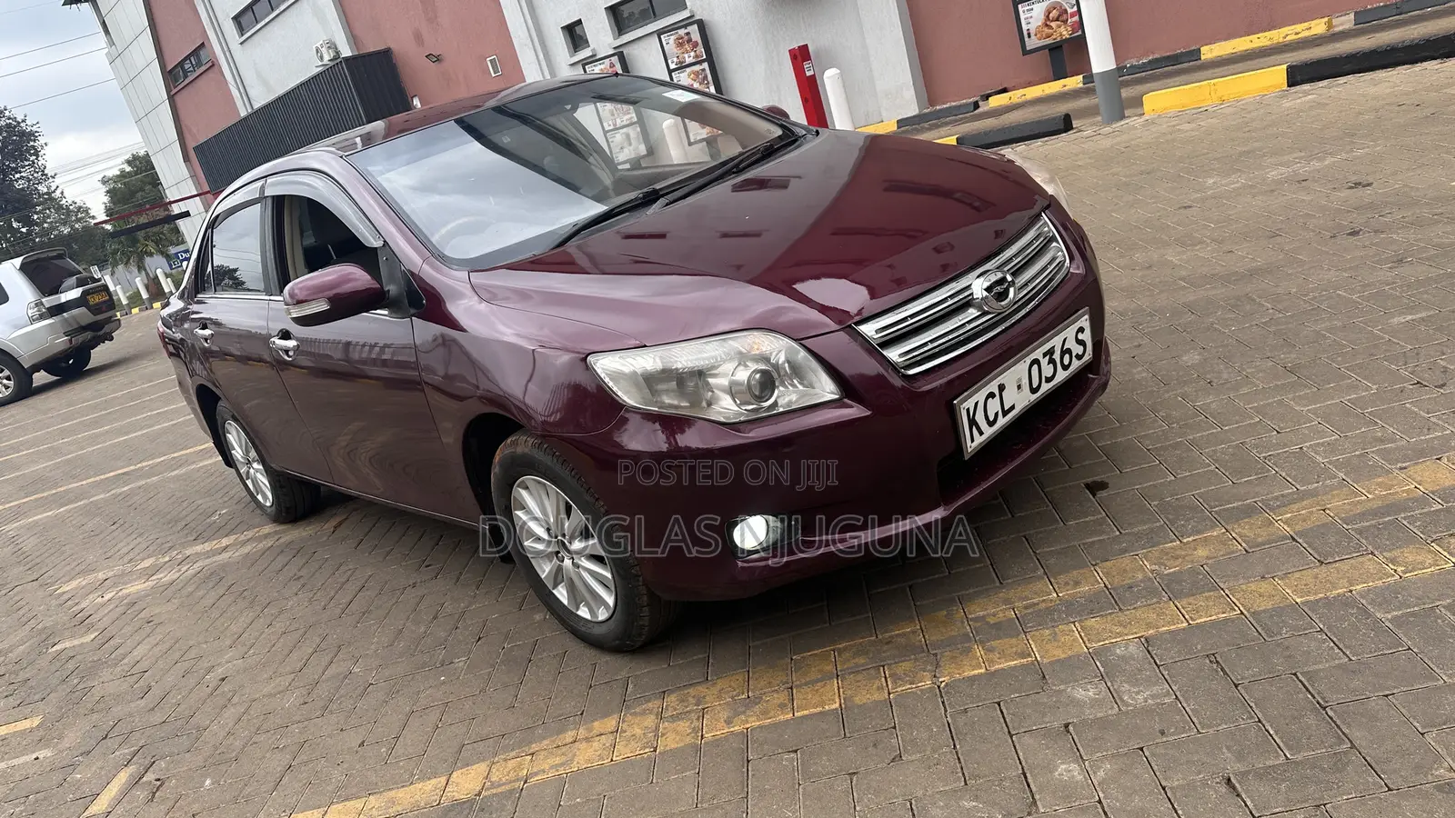 Toyota Axio 2011 Maroon
