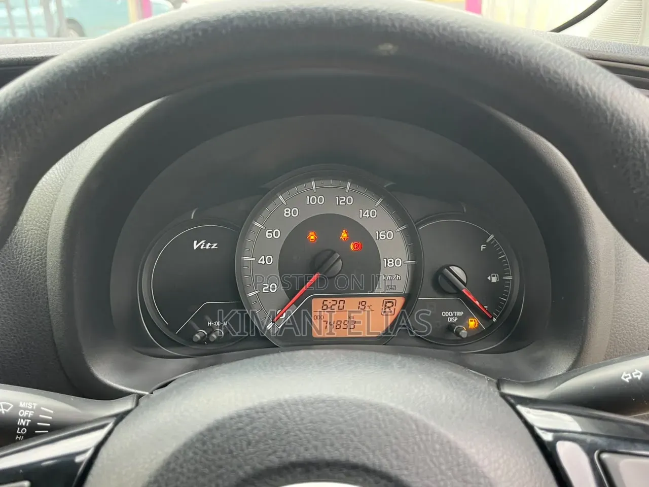 Toyota Vitz 2019 Silver