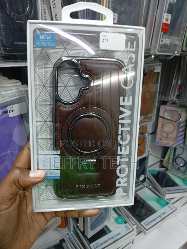 iPhone 17 Phoebe Series Luxury Leather Case - main view