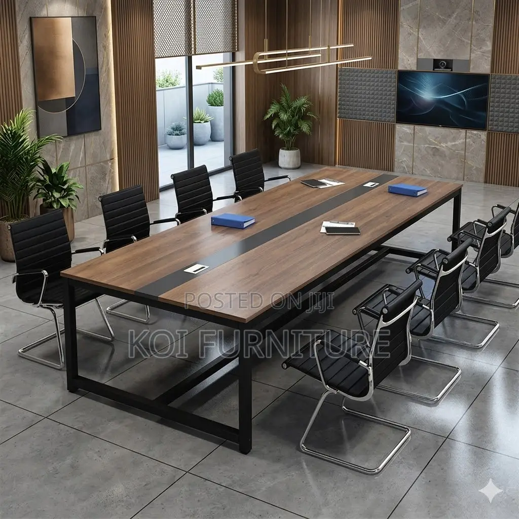 Boadroom Table; 2.4 Meters 10-12 Seaters Office Boardroom Table