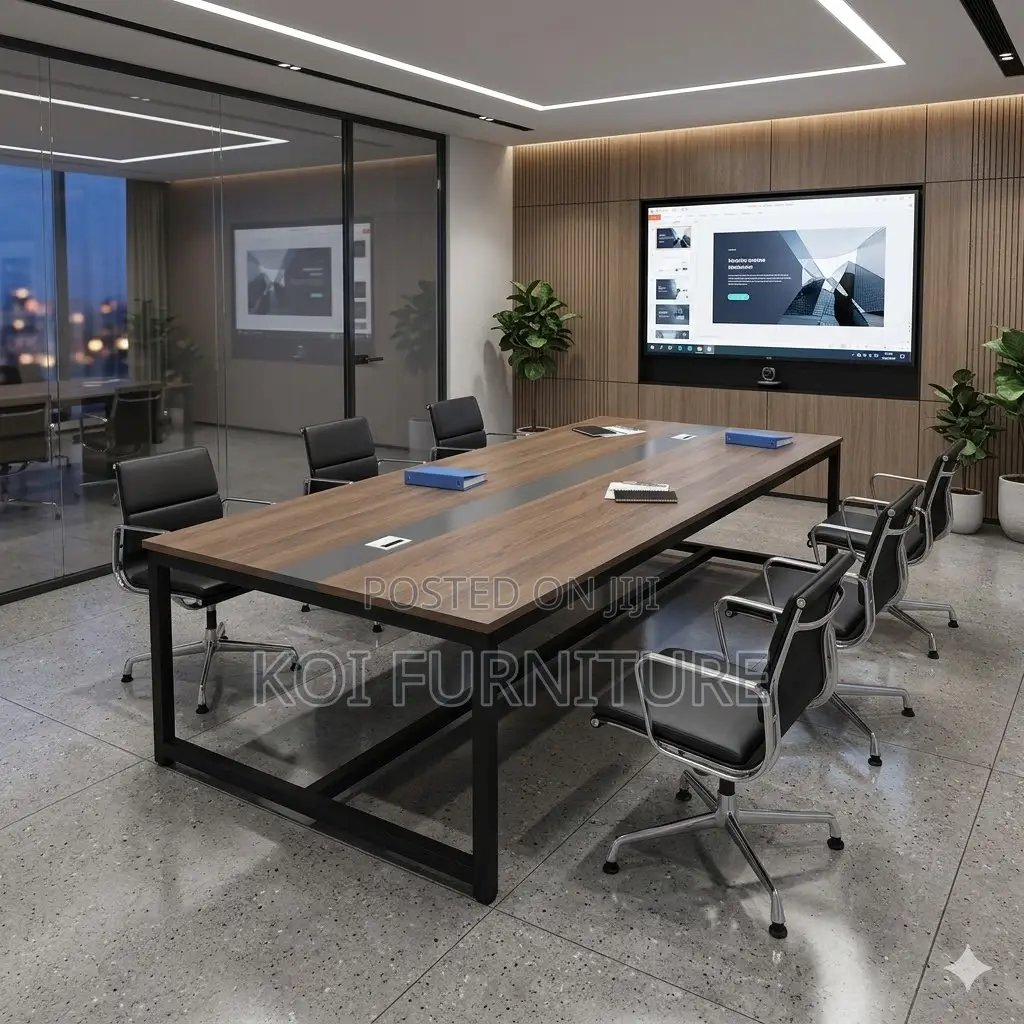Boadroom Table; 2.4 Meters 10-12 Seaters Office Boardroom Table