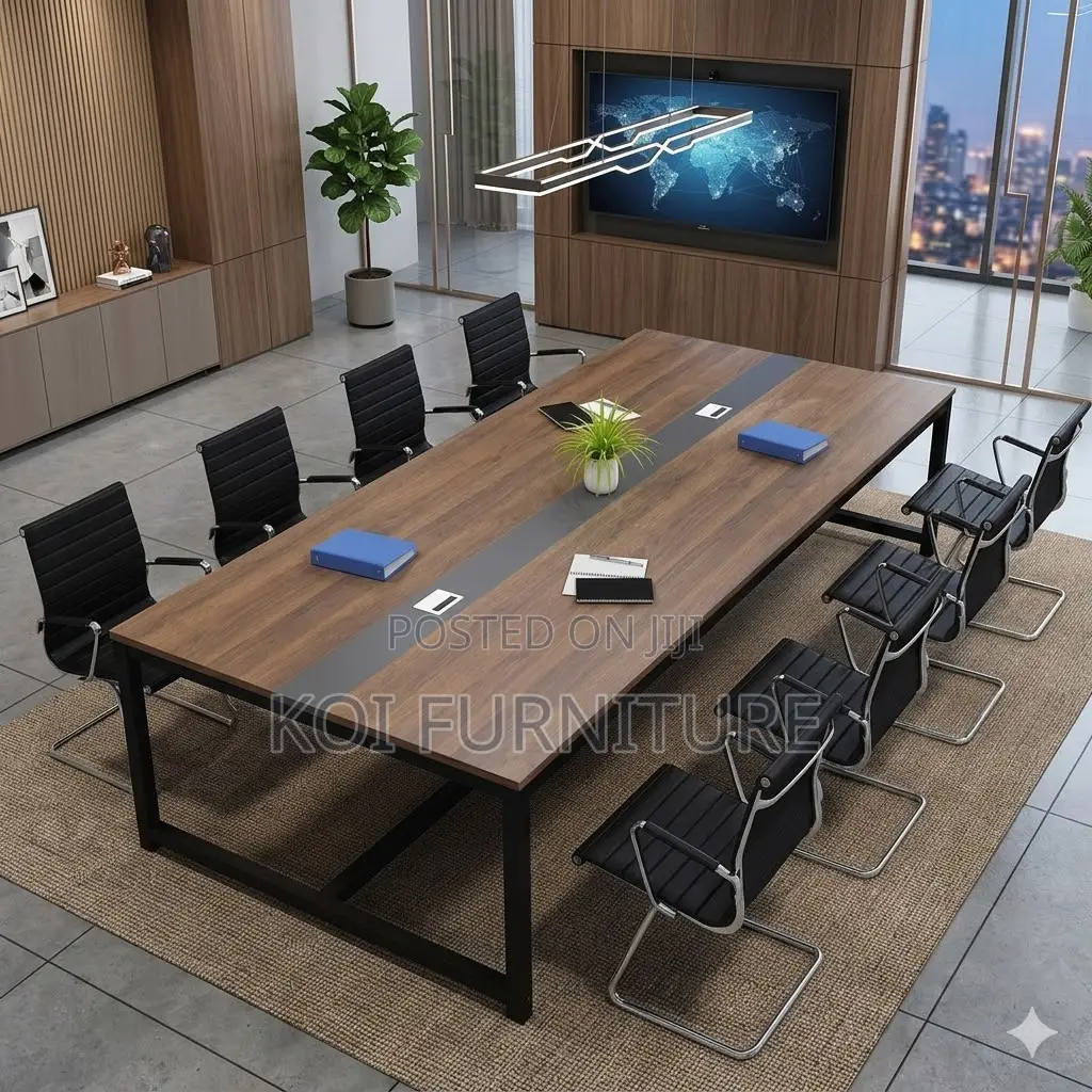 Boadroom Table; 2.4 Meters 10-12 Seaters Office Boardroom Table
