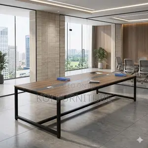 Boadroom Table; 2.4 Meters 10-12 Seaters Office Boardroom Table
