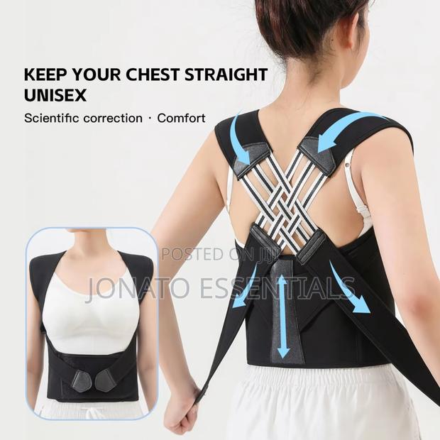 Back Posture Corrector Brace for Back Pain Relief Support(M Size) - thumbnail 3