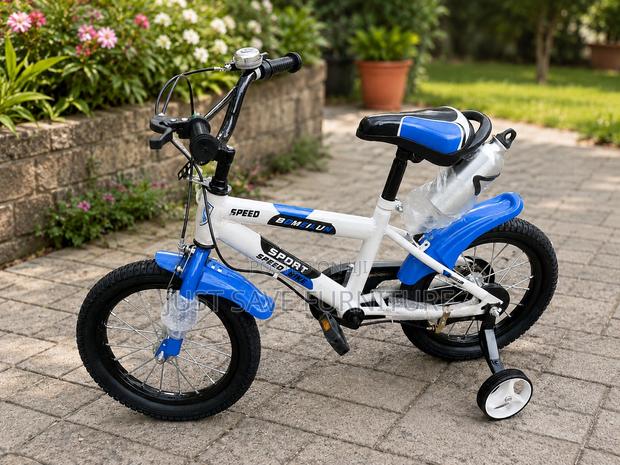 14-Inch Kids Bicycle With Training Wheels – Strong Sport Bike