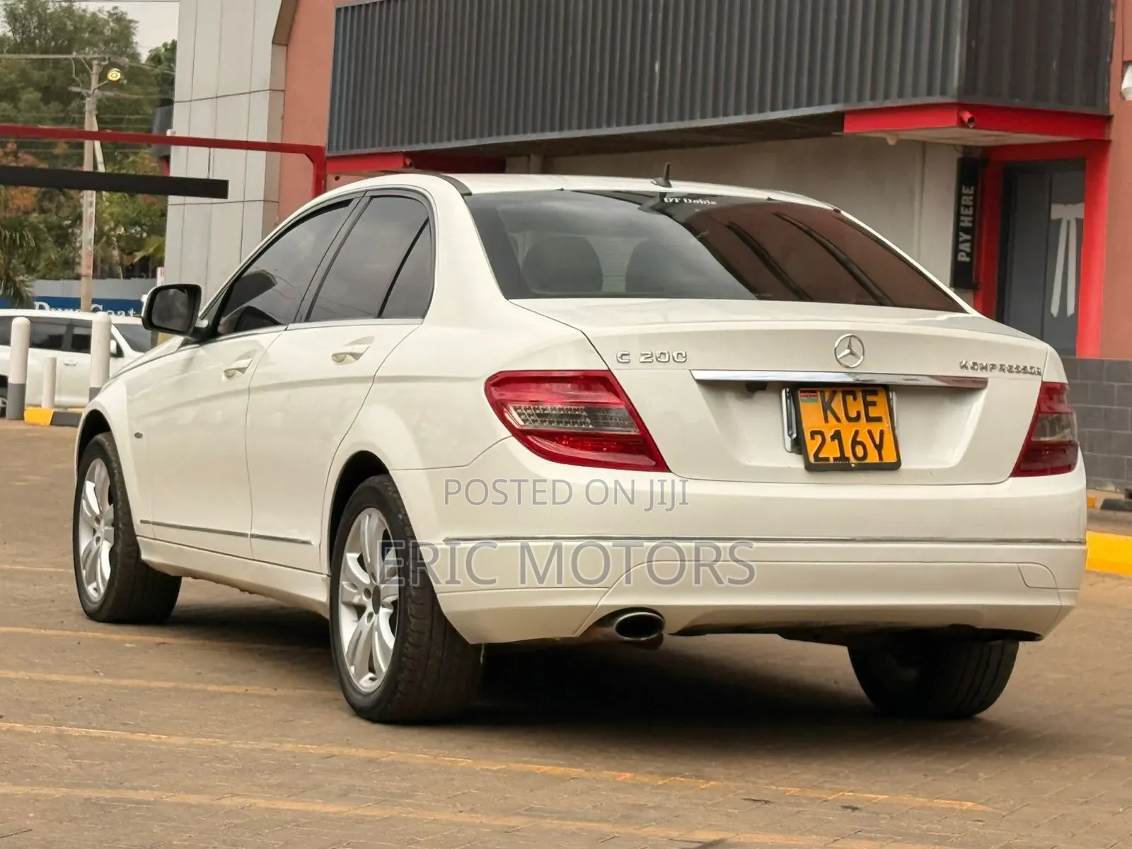 Mercedes-Benz C200 2008 White