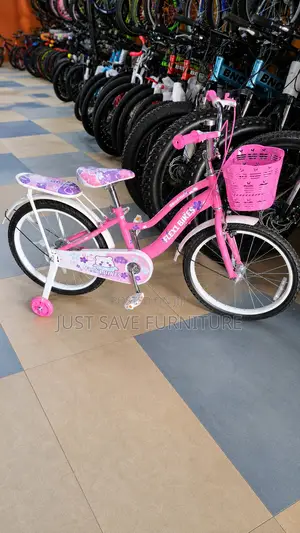 Flexi Girls Bicycle Size 20 – Pink Kids Bike With Basket Carrier
