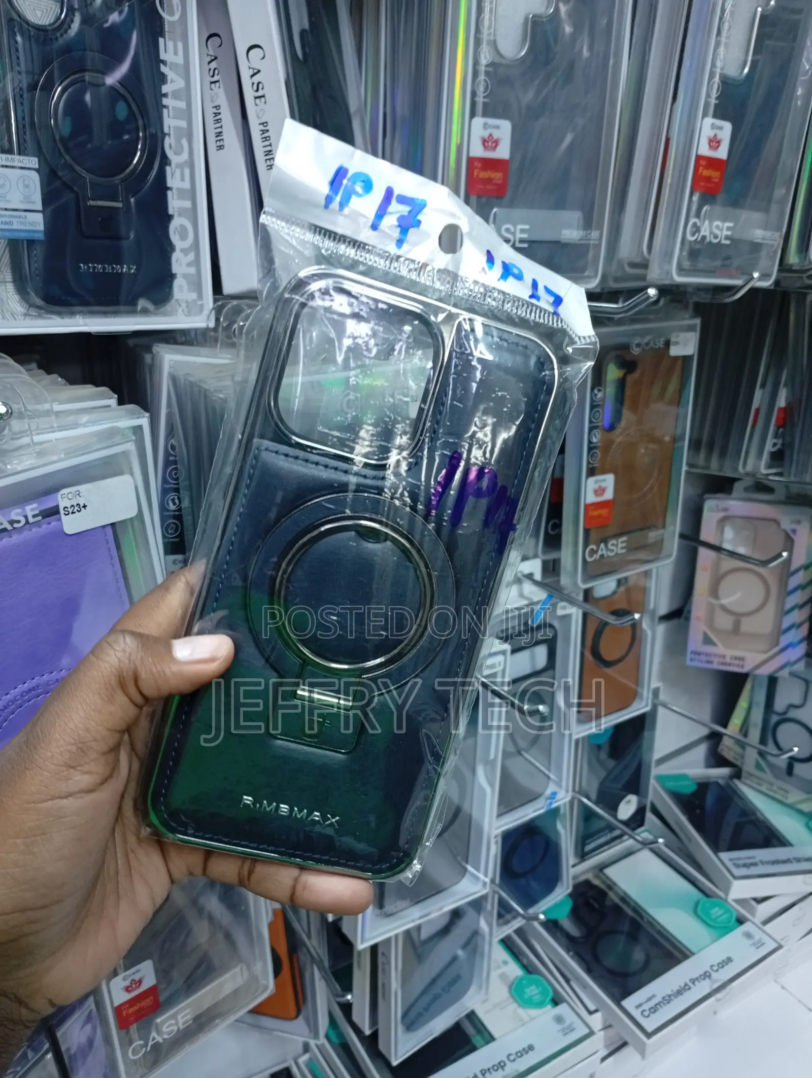 Ip 17 Built-in Invisible Stand Case