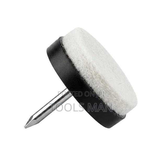 Nail-on Furniture Felt Pads Floor Protectors.