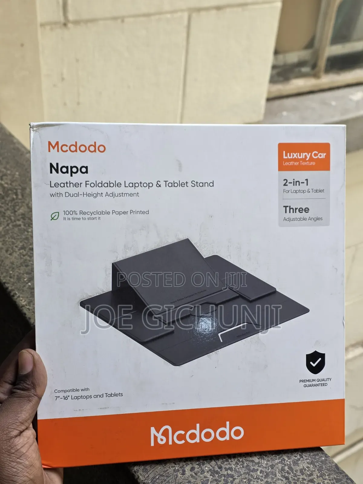 McDodo – Magnetic Foldable Stand Napa Series (Fs-8020)