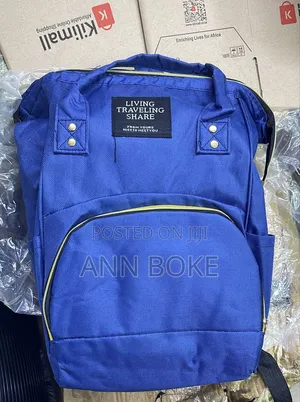 Baby Diaper Bag Waterproof 
: Navy Blue, Cream With Blue, Black