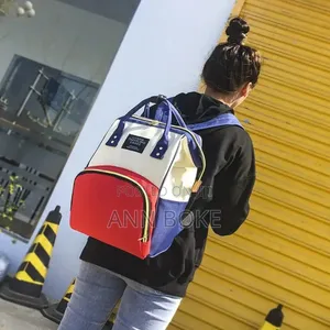 Baby Diaper Bag Waterproof 
: Navy Blue, Cream With Blue, Black