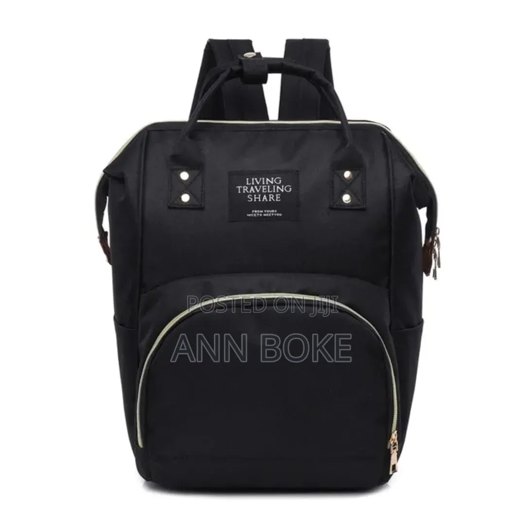 Baby Diaper Bag Waterproof 
: Navy Blue, Cream With Blue, Black