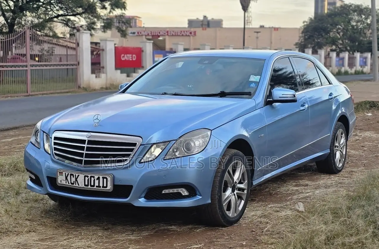 Mercedes-Benz E250 2009 Blue