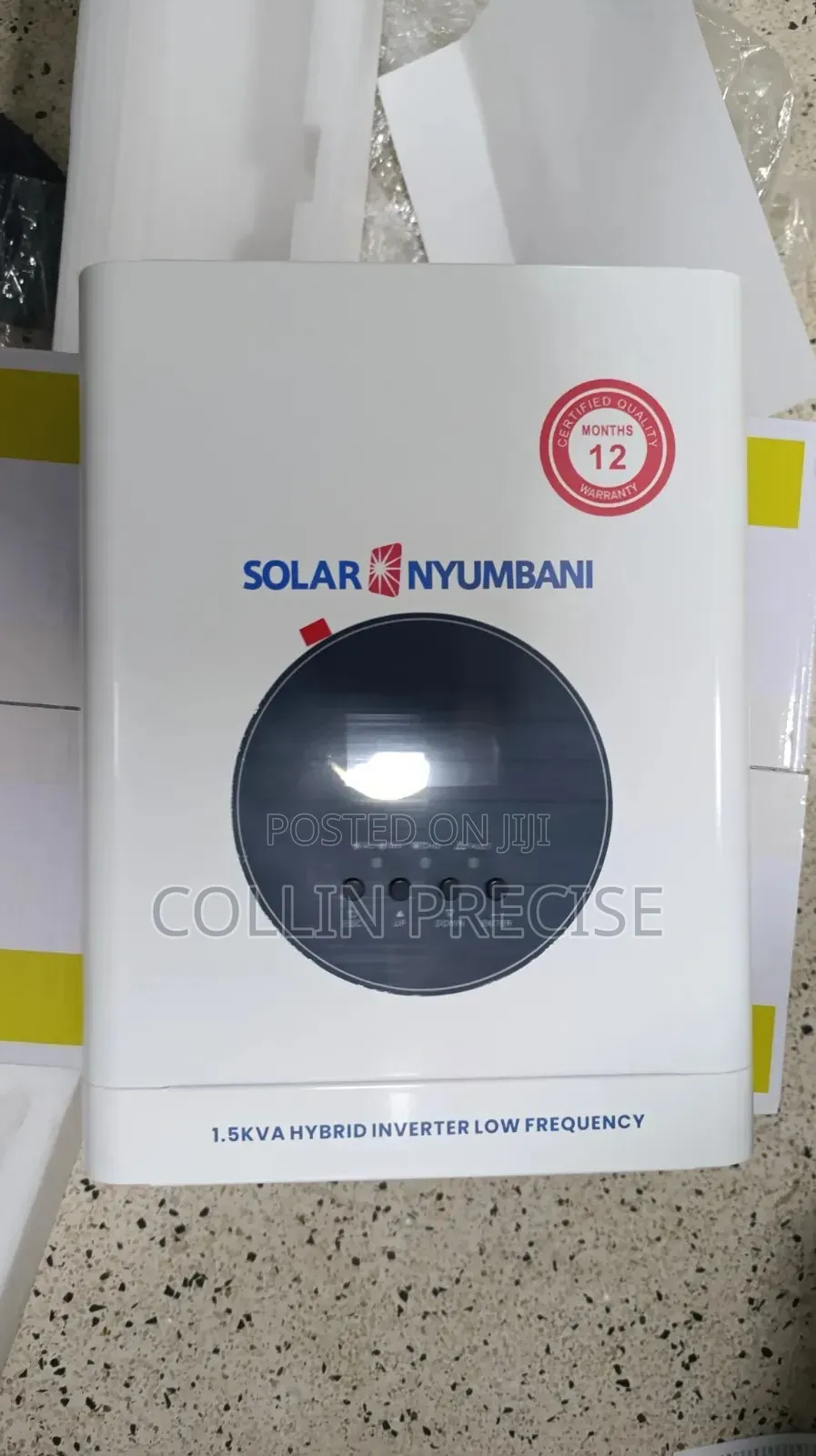 1.5kva 12v Solar Nyumbani Hybrid Inverter