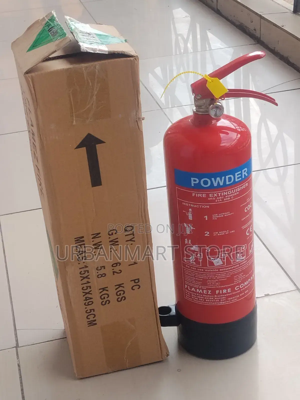 4kg Multi-purpose Abc Fire Extinguisher For Home & Office