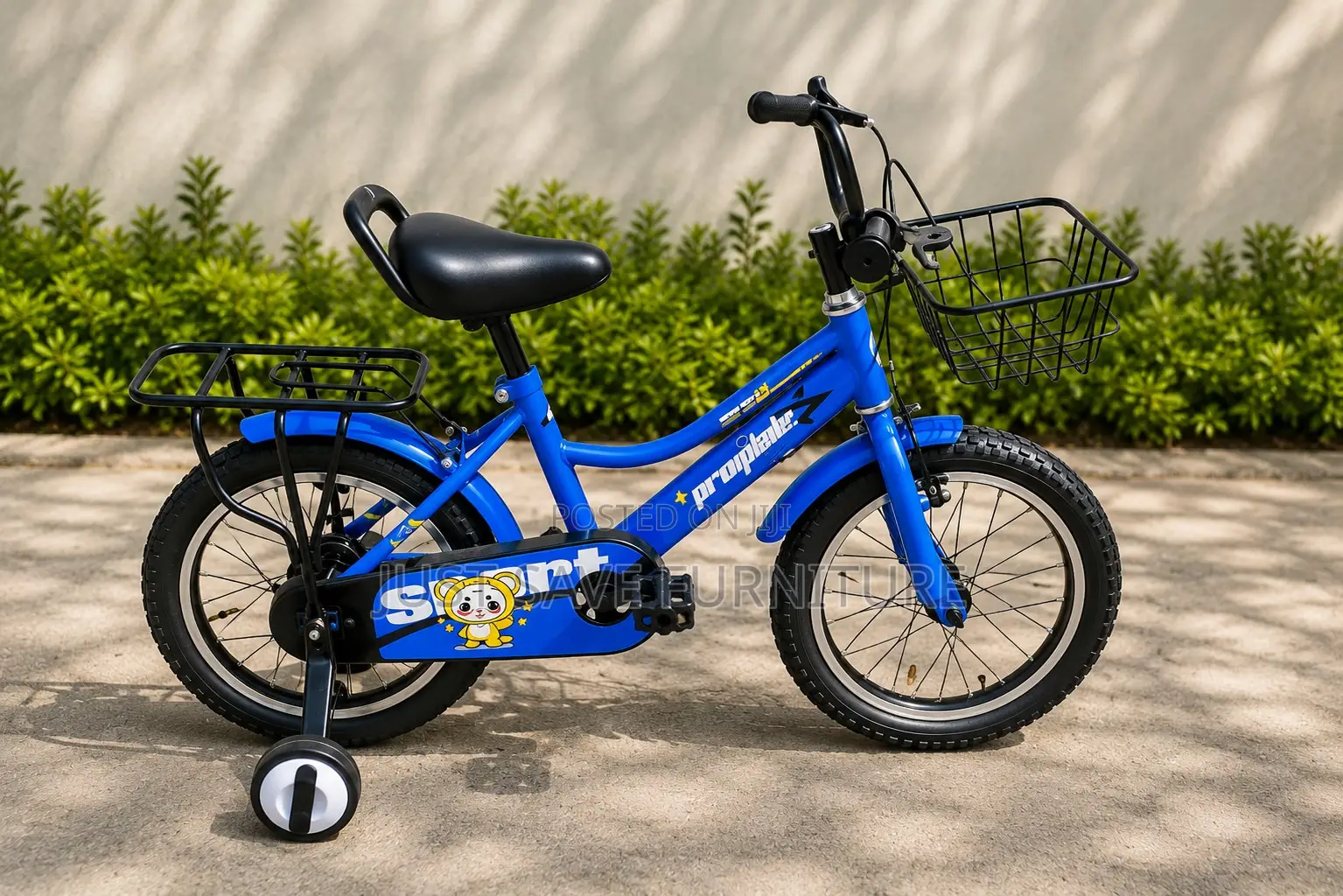Primdale Kids Bicycle Size 12 – Strong Frame, Basket Training Wheels