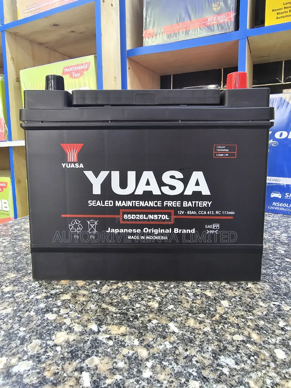 Ns70 Yuasa Car Battery