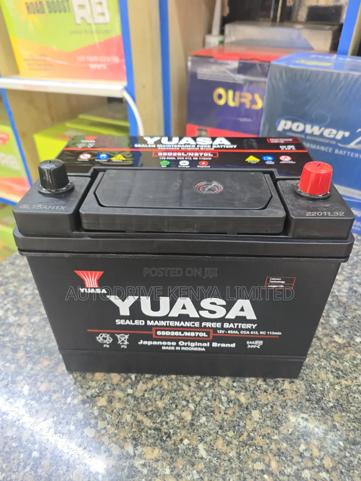 Ns70 Yuasa Car Battery