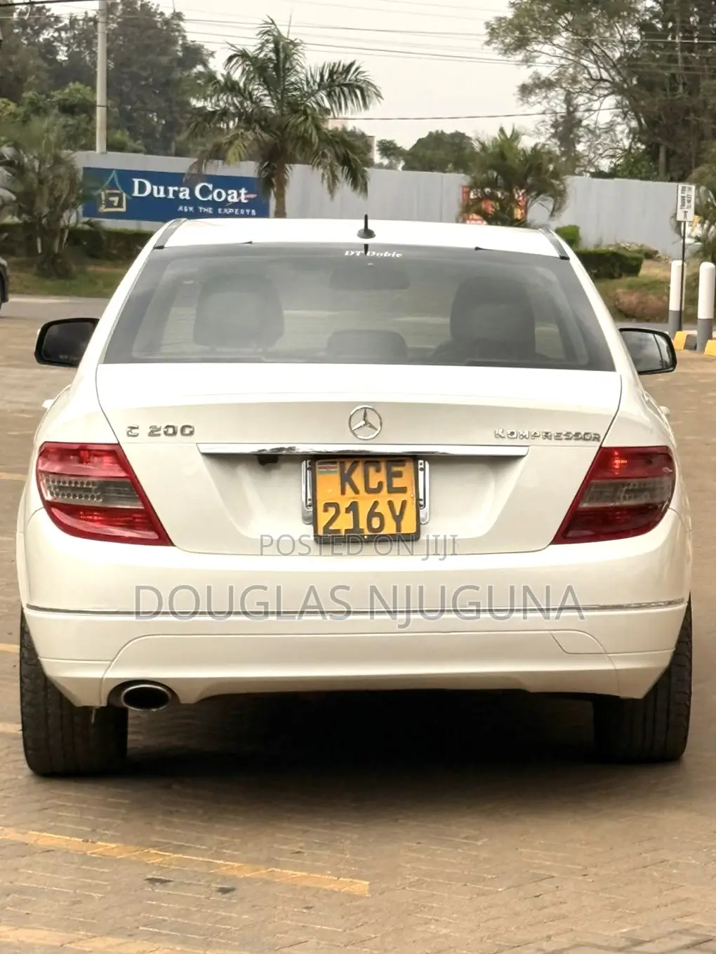 Mercedes-Benz C200 2008 White