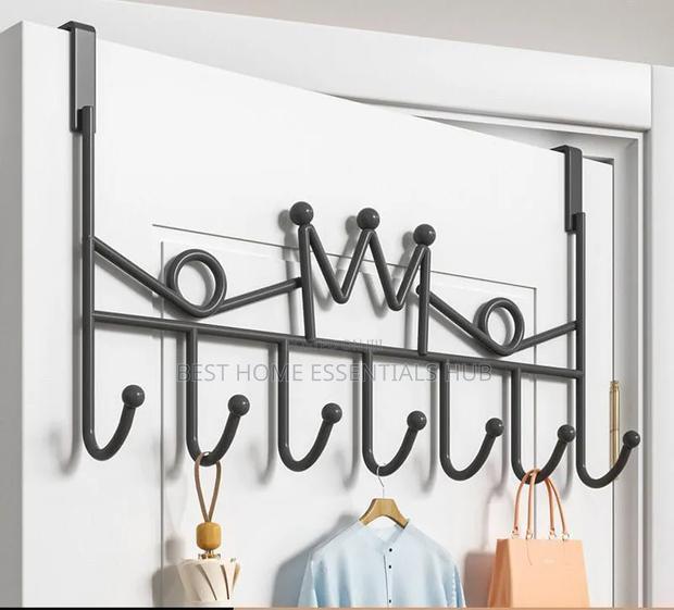 *7 Hook Heavy Duty Over The Door Hanger/ Rack