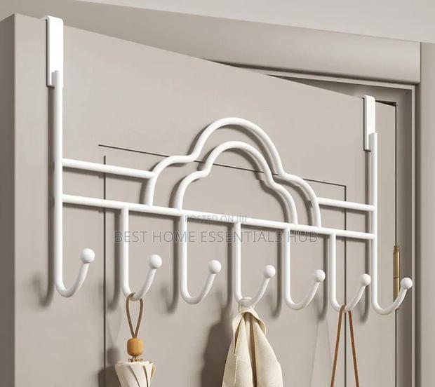 *7 Hook Heavy Duty Over The Door Hanger/ Rack - thumbnail 2