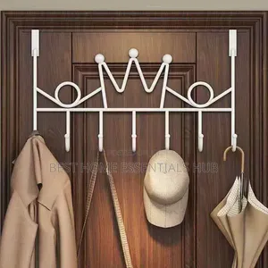 *7 Hook Heavy Duty Over The Door Hanger/ Rack