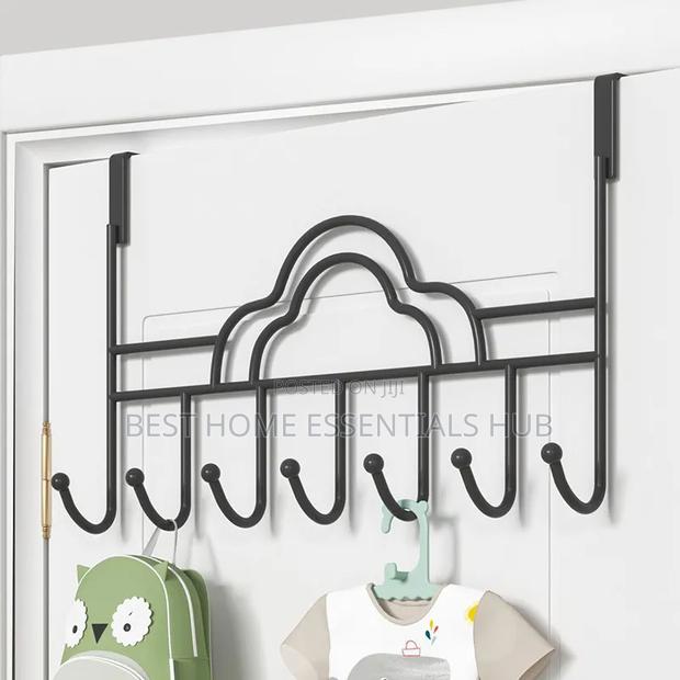*7 Hook Heavy Duty Over The Door Hanger/ Rack - thumbnail 4