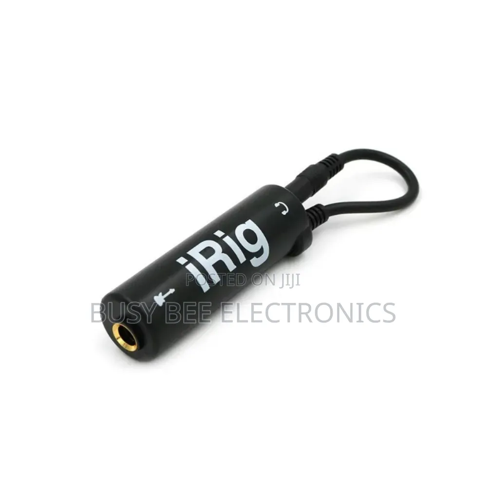 Mobile Guitar Audio Interface Converter Adaptor for Irig