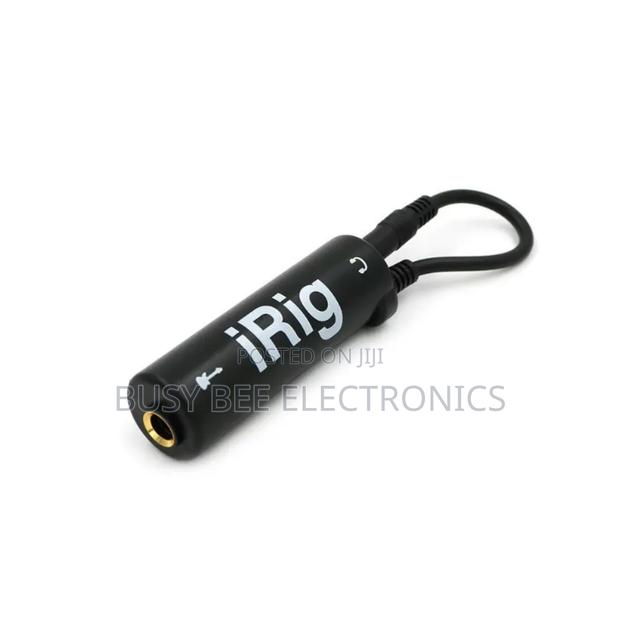 Mobile Guitar Audio Interface Converter Adaptor for Irig