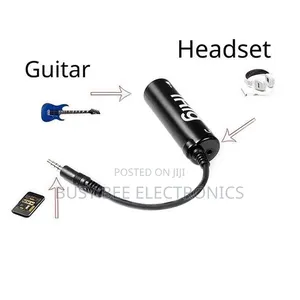 Mobile Guitar Audio Interface Converter Adaptor for Irig