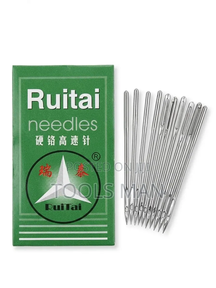 Ruitai Quality Hand Sewing Needles Pack, Bag Closer Needles.