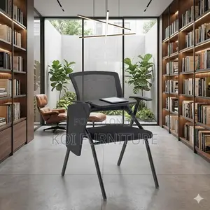 Office Chairs; Foldable Office Schools Writing Chairs With Pad