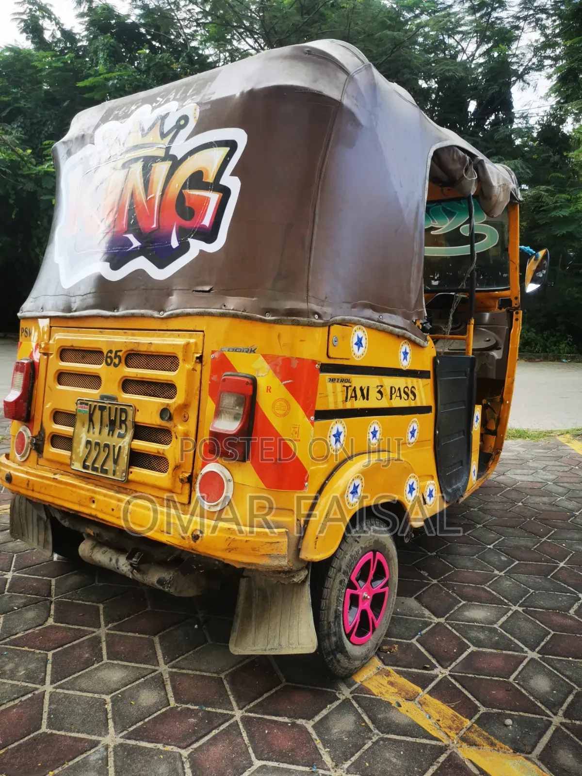 Bajaj RE 2014 Yellow