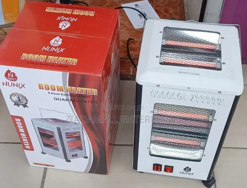 Nunix 5-Sided Quartz Room Heater – Fast Efficient Home Heating
