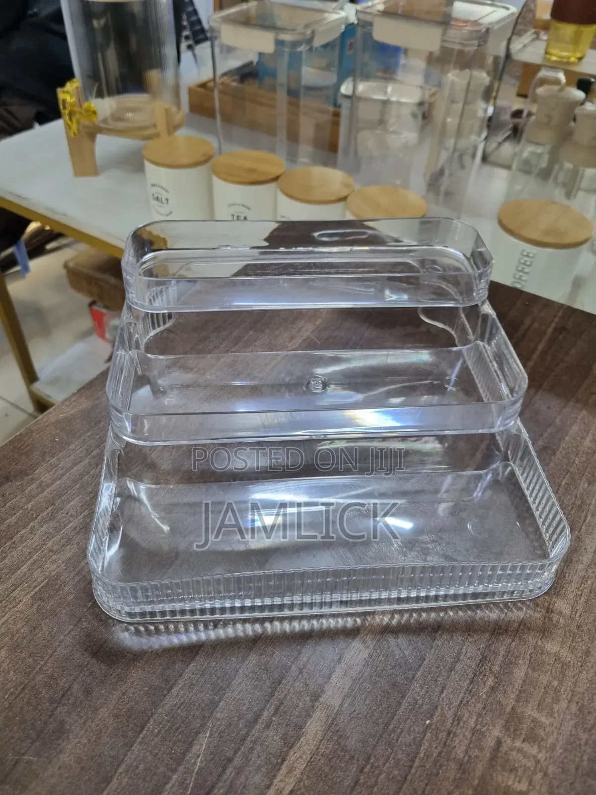 3 Layer Acrylic Multipurpose Display Rack - Av