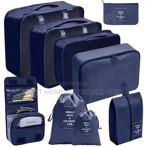*9pcs Luggage Travel Organizer /Suitcase Bag